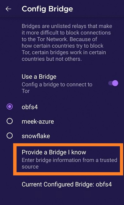 difference between tor browser and tor bridge